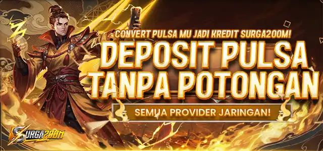 DEPOSIT PULSA TANPA POTONGAN