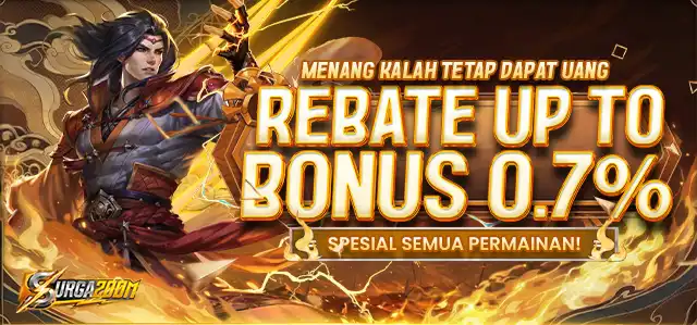 REBATE ALL 0.7% (ALL GAMES)