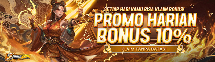 BONUS HARIAN SPORTSBOOK & SLOT 10%